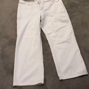 White summer pants
